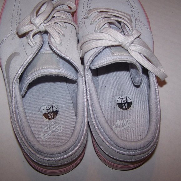 NIKE SB ZOOM STEFAN JANOSKI SUEDE BUBBLE GUM PINK SNEAKERS SHOES - Picture 5 of 10